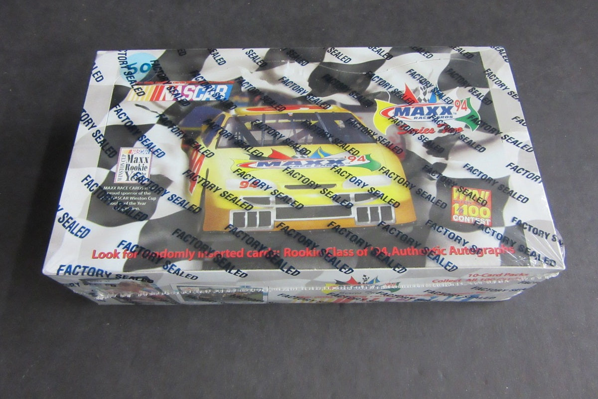 1994 Maxx Racing Series 2 Race Cards Box