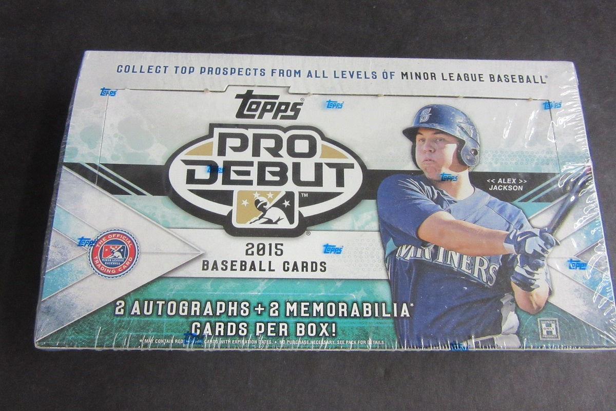 2015 Topps Pro Debut Baseball Box (Hobby)