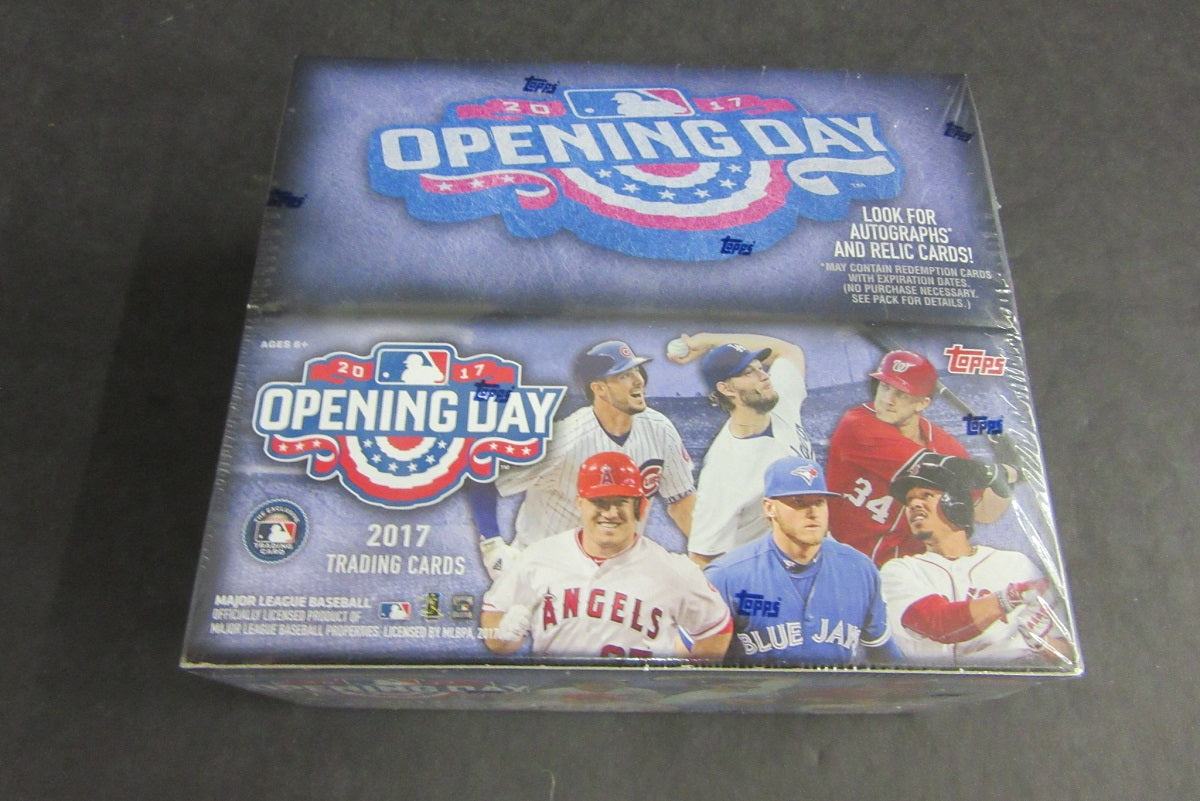 2017 Topps Opening Day Baseball Box (Retail)