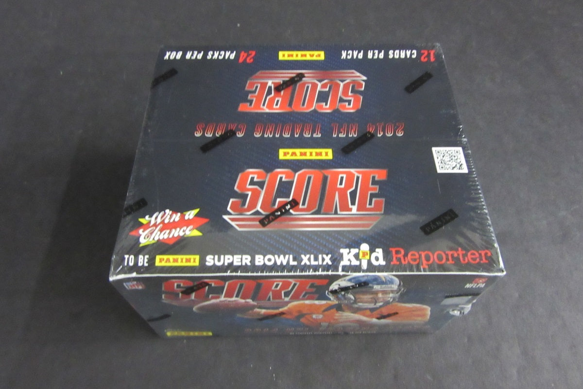 2014 Panini Score Football Box (Retail)