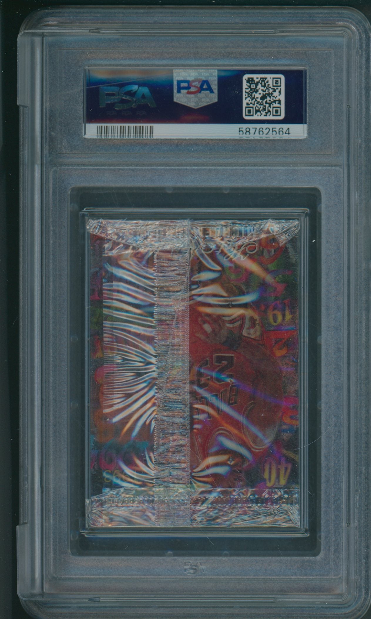 1995 Flair Basketball Unopened Pack Jordan Hot Numbers PSA 9