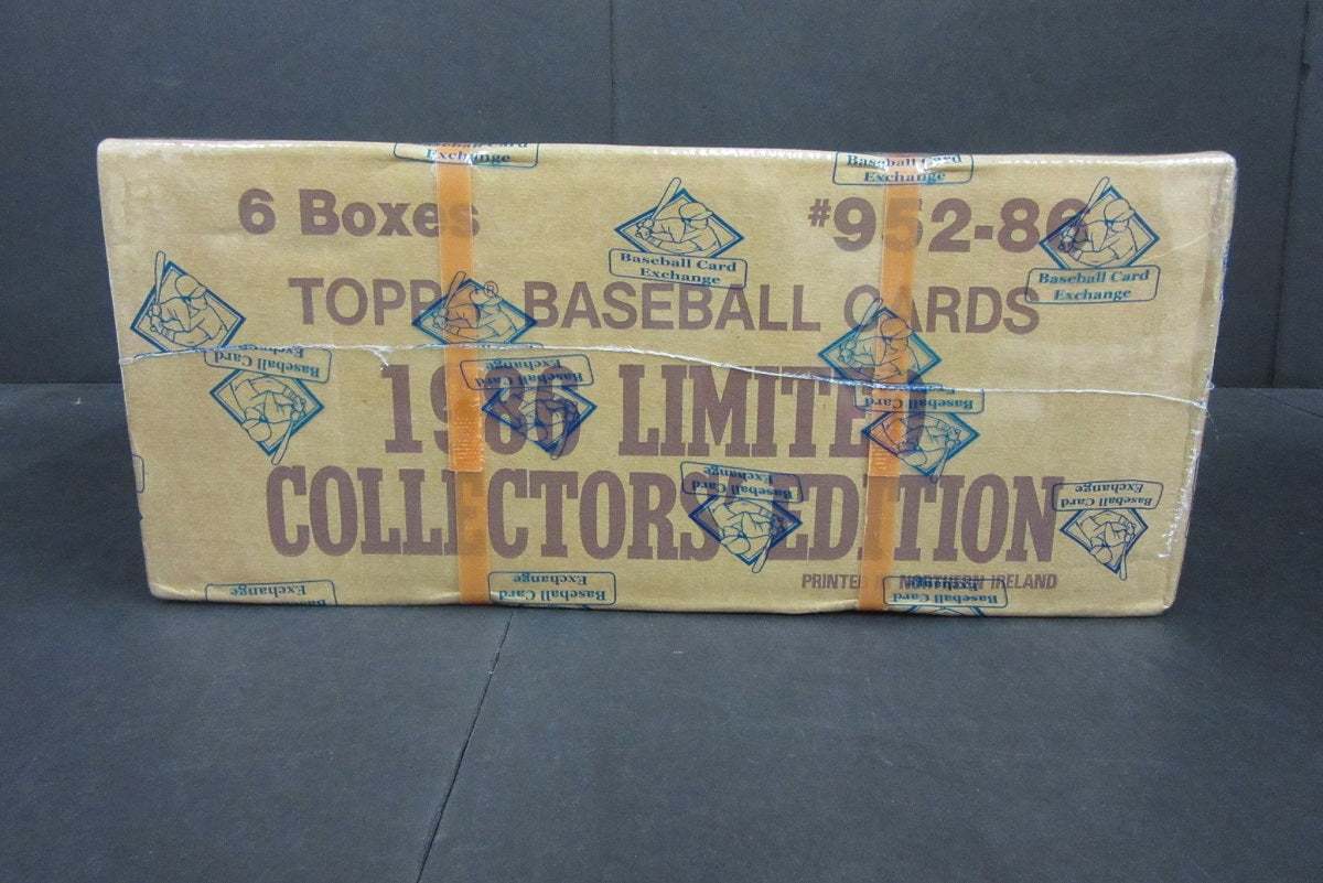 1986 Topps Baseball Tiffany Factory Set Case (BBCE)
