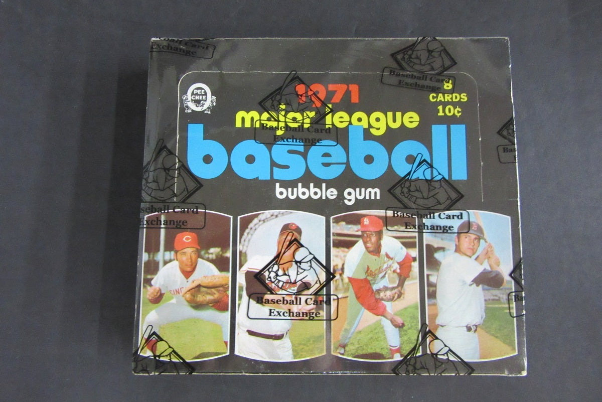1971 OPC O-Pee-Chee Baseball Unopened Wax Box (BBCE)
