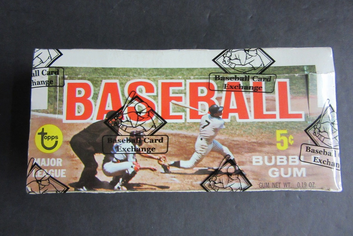 1968 Topps Baseball Unopened Series 1 Wax Box (BBCE)