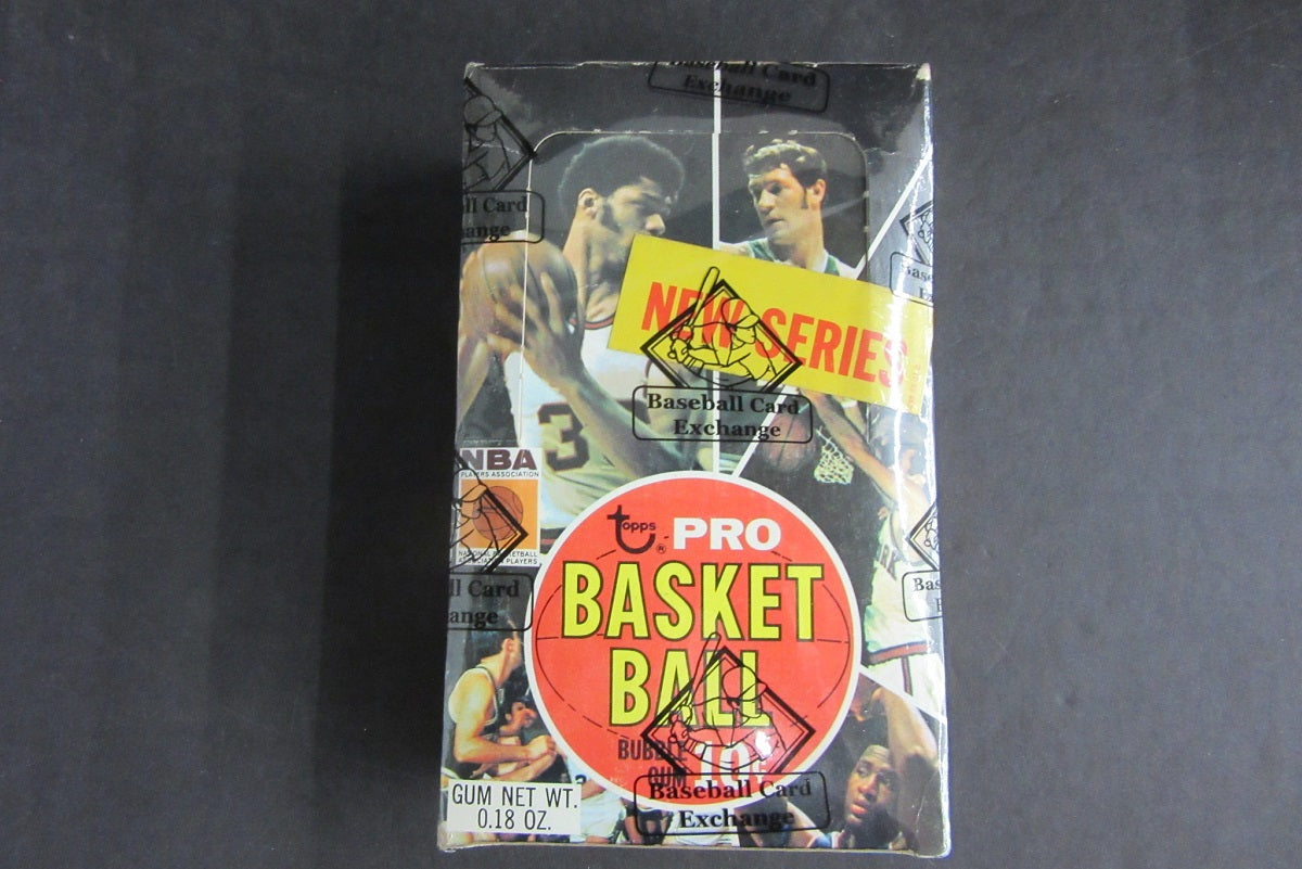 1970/71 Topps Basketball Unopened Series 2 Wax Box (BBCE)