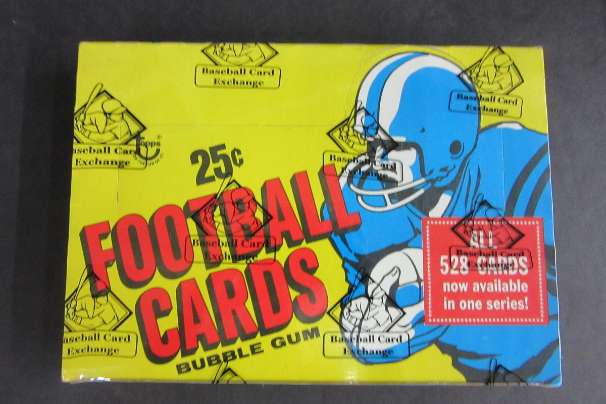 1974 Topps Football Unopened Cello Box (BBCE)