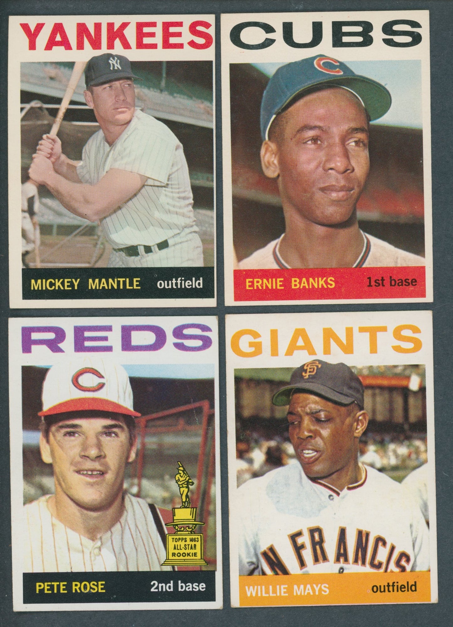 1964 Topps Baseball Near Set (581/587) EX/MT NM/MT