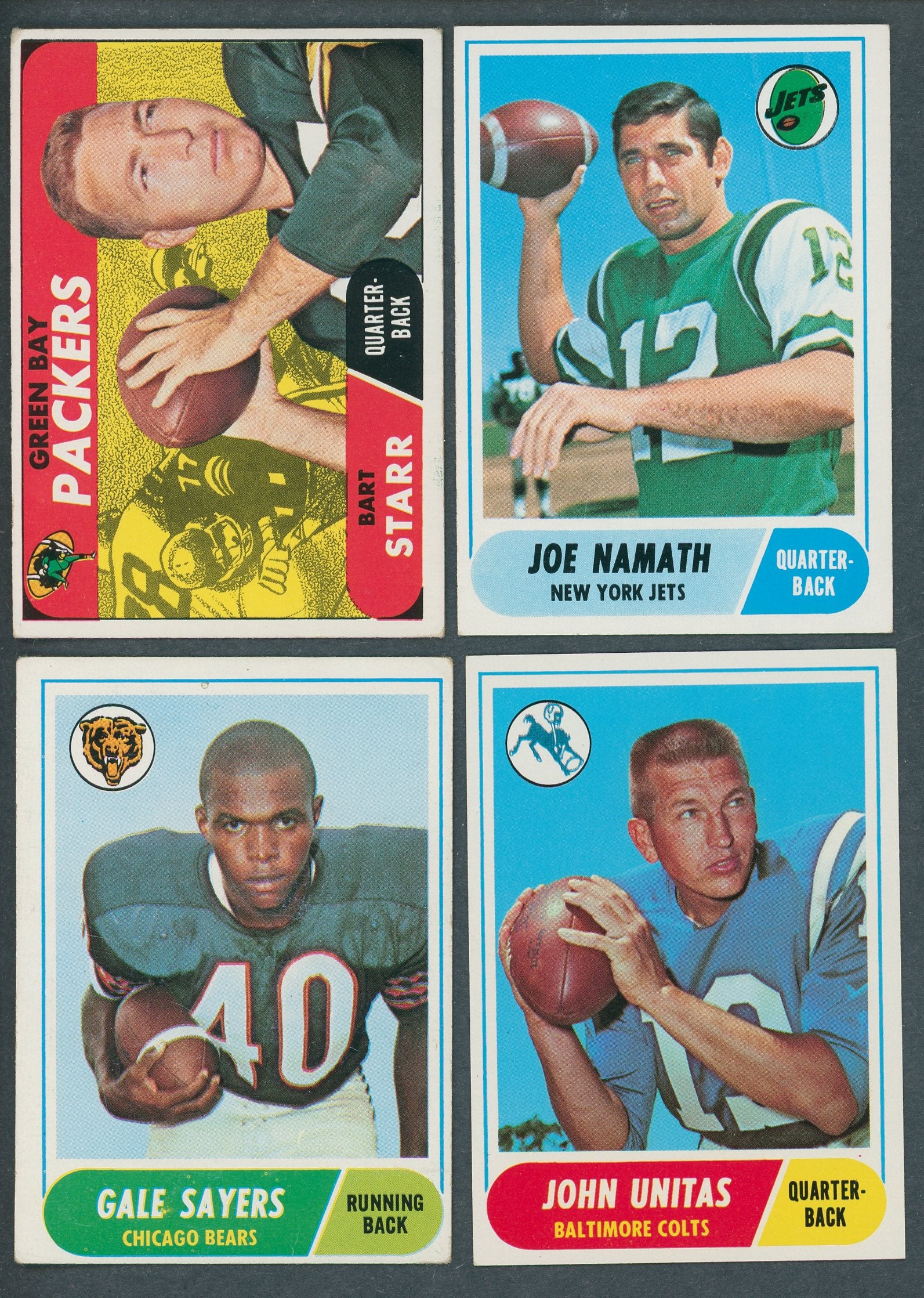 1968 Topps Football Near Set EX/MT NM