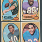 1970 Topps Football Near Set EX/MT NM