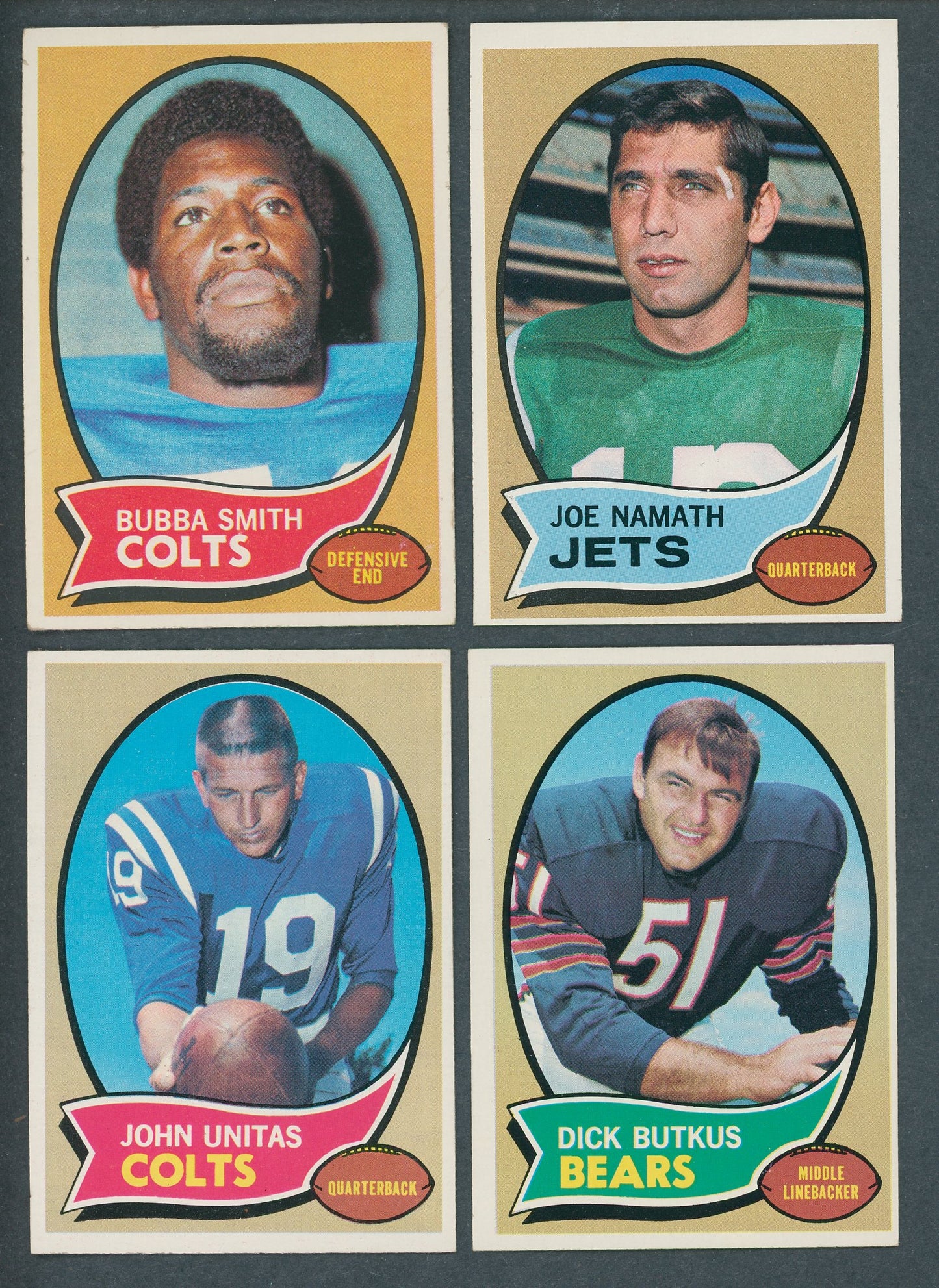 1970 Topps Football Near Set EX/MT NM