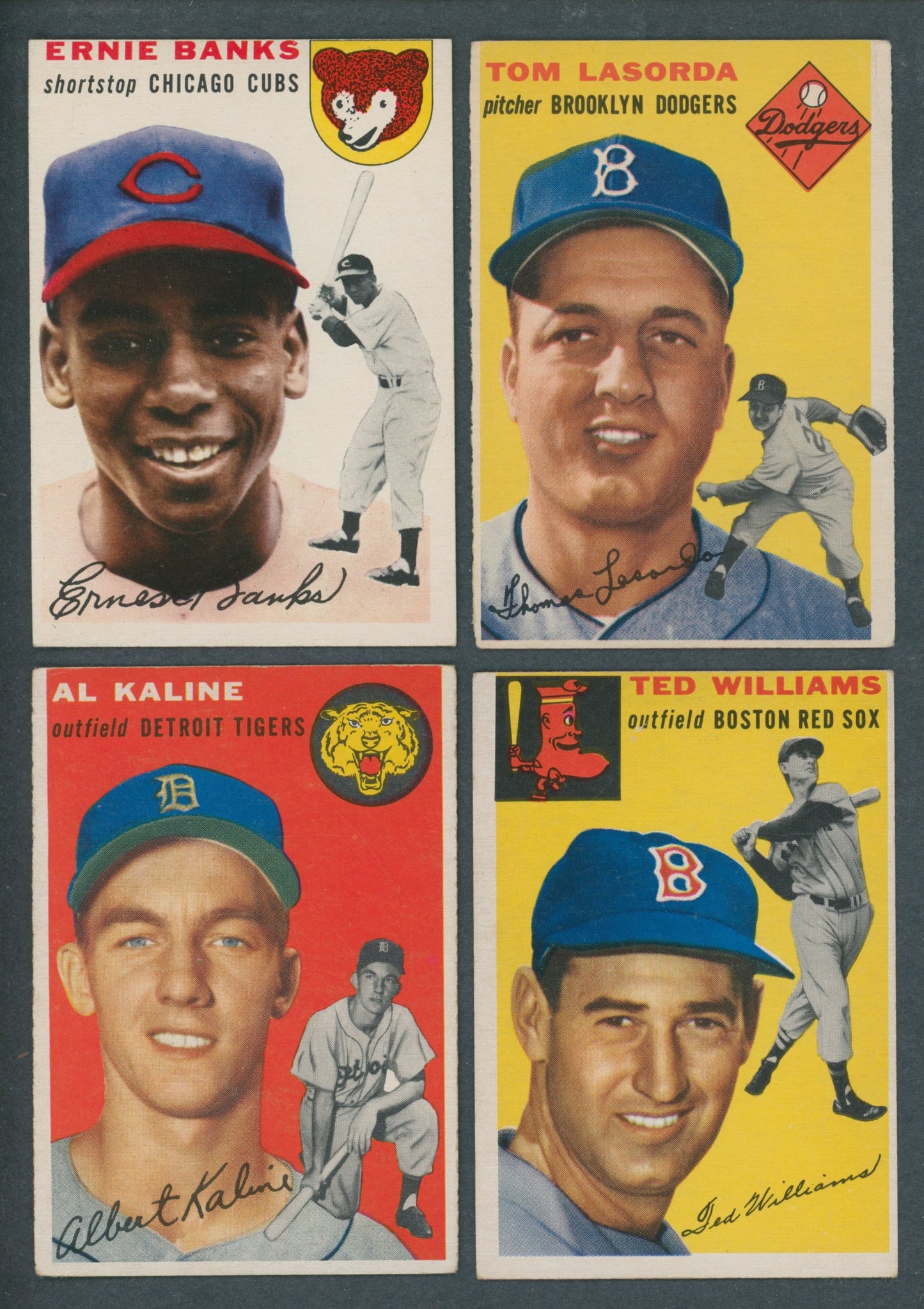 1954 Topps Baseball Near Set (249/250) EX NM