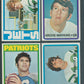 1972 Topps Football Series 1 & 2 Near Set (261/263) EX/MT NM