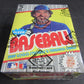 1989 Fleer Baseball Unopened Wax Box (FASC) (Code 83222)