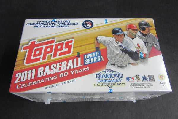  Topps MLB 2011 Update Blaster (10 Packs) : Sports