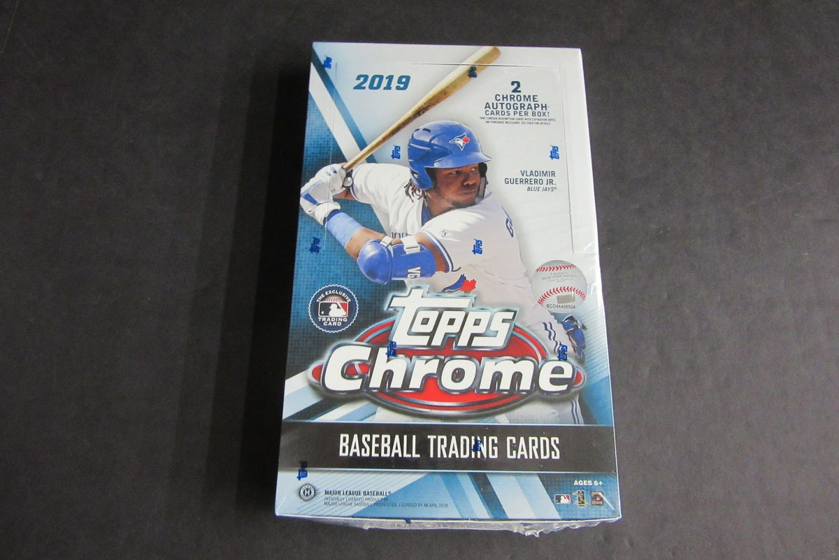 2019 Topps Chrome Baseball Box (Hobby) (24/4)