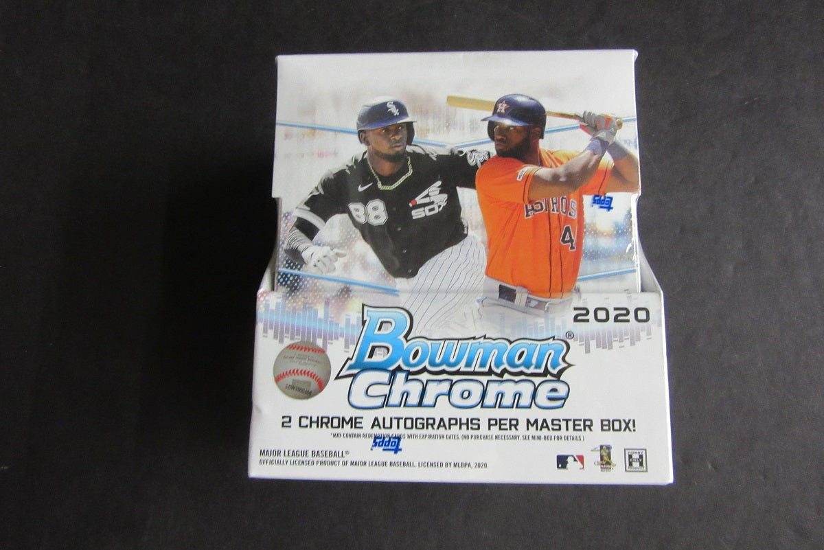 2020 Bowman Chrome Baseball Box (Hobby) (2/6/5)