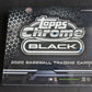 2020 Topps Chrome Black Baseball Box (Hobby)