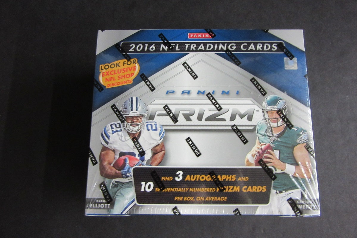 2016 Panini Prizm Football Box (Hobby) (12/12)