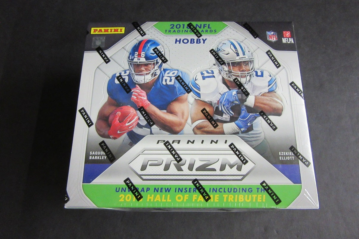 Delete 2018 Panini Prizm Football Box (Hobby) (12/12)