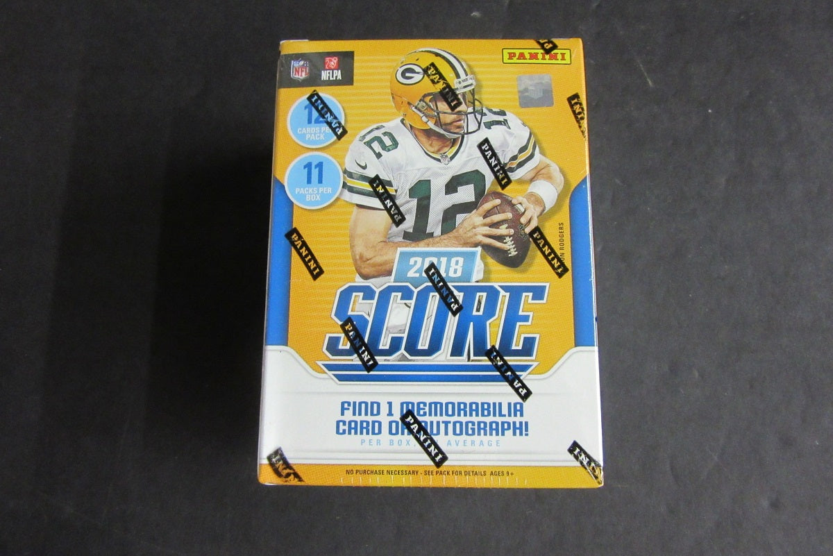 2018 Panini Score Football Blaster Box (11/12)