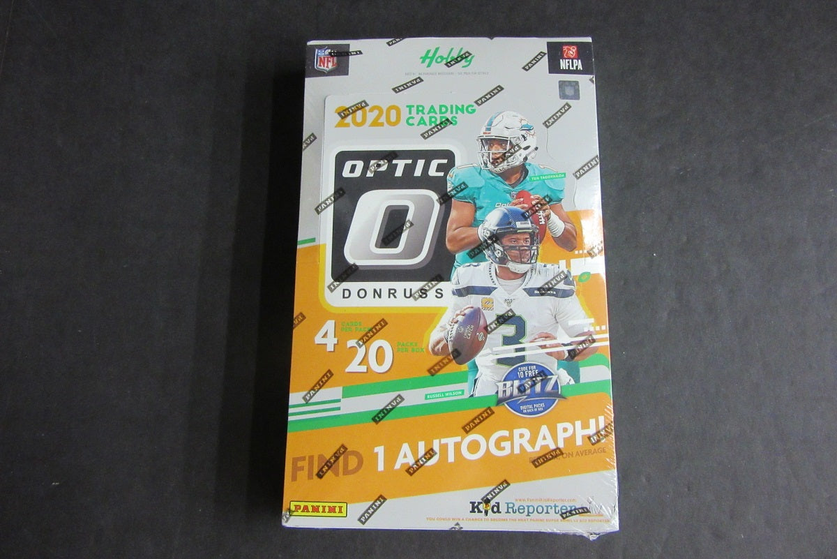 2020 Panini Donruss Optic Football Box (Hobby) (20/4)