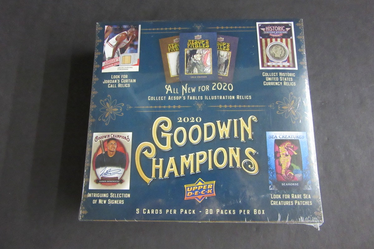 2020 Upper Deck Goodwin Champions Box (Hobby) (20/5)
