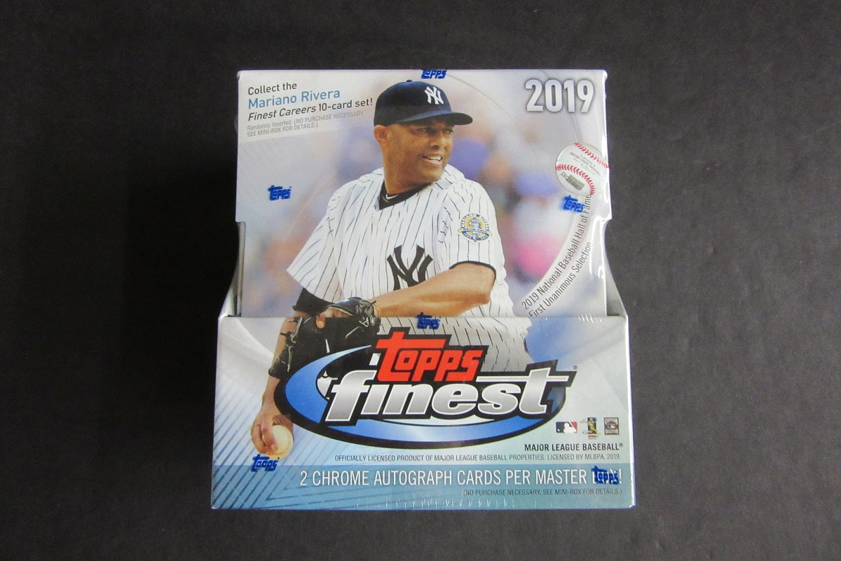 2019 Topps Finest Baseball Box (Hobby) (2/6/5)