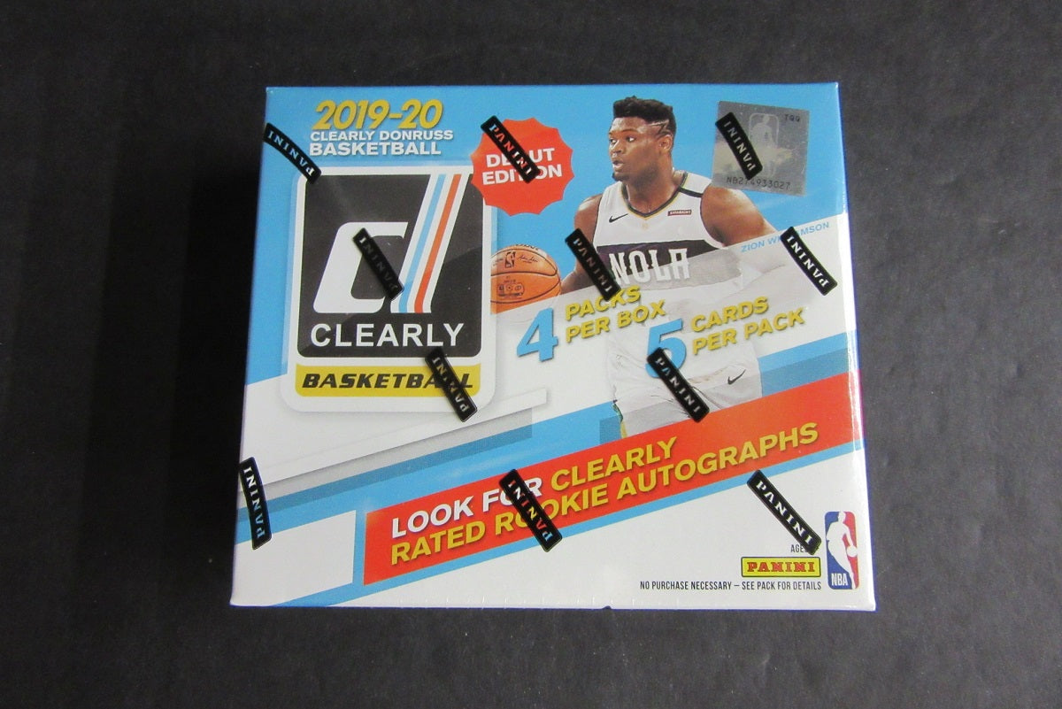 2019/20 Panini Donruss Clearly Basketball Box (Hobby) (4/5)