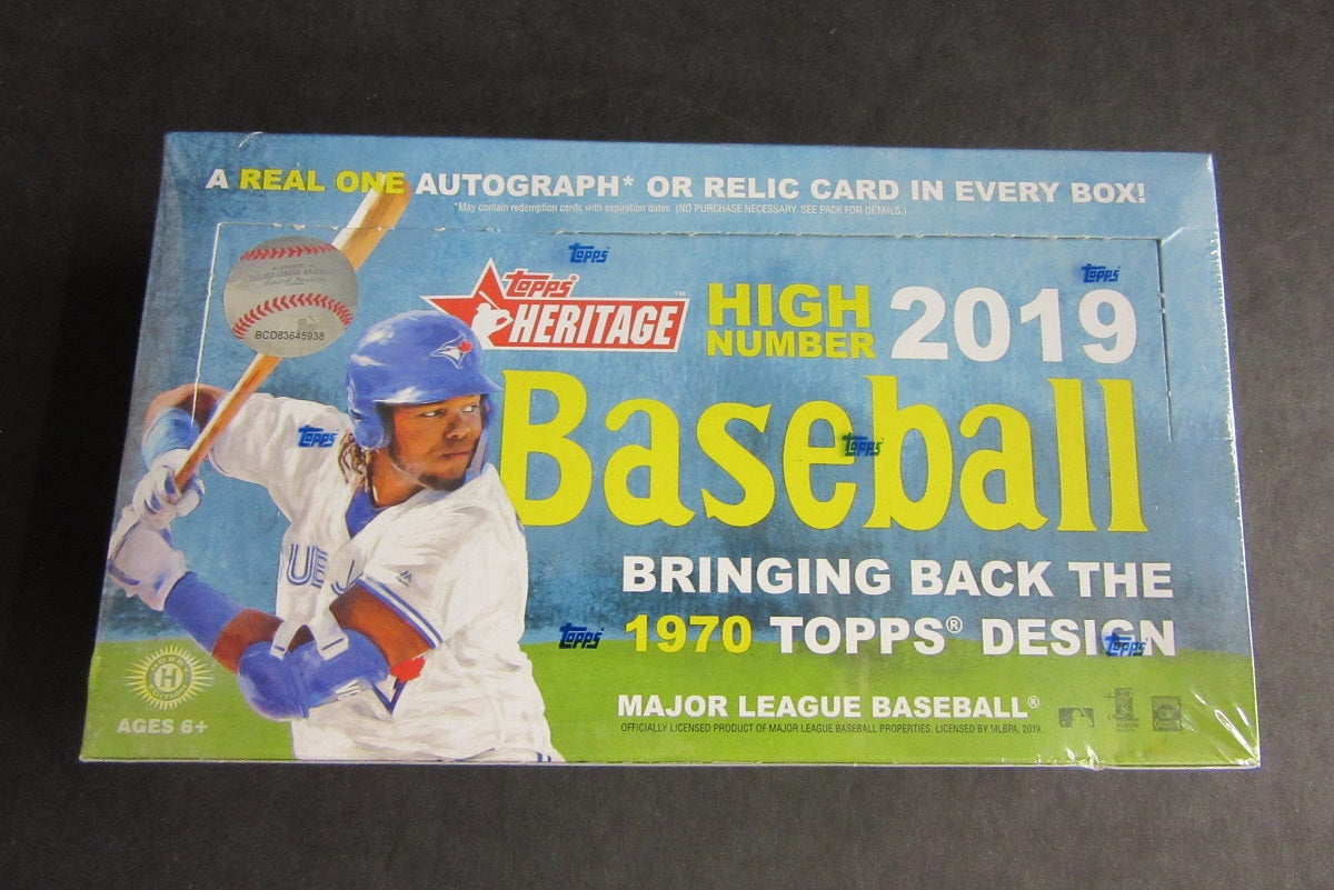 2019 Topps Heritage High Number Baseball Box (Hobby) (24/9)