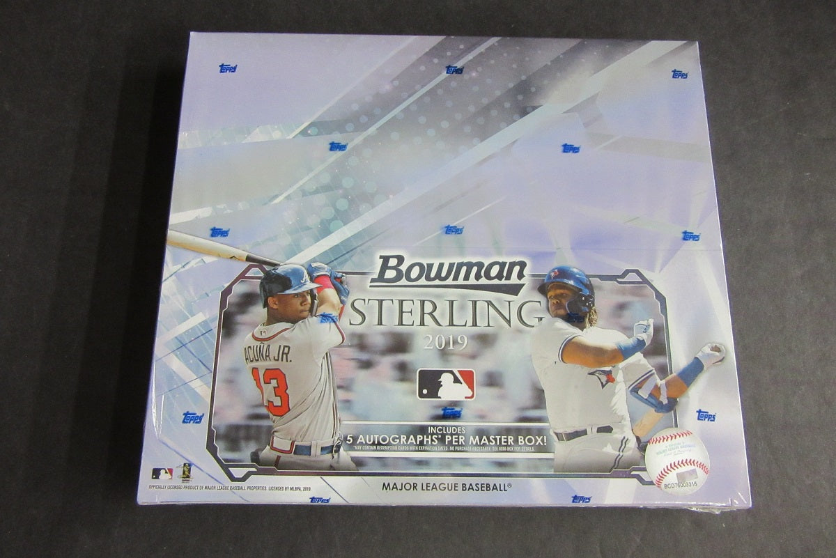 2019 Bowman Sterling Baseball Box (Hobby) (5/6)