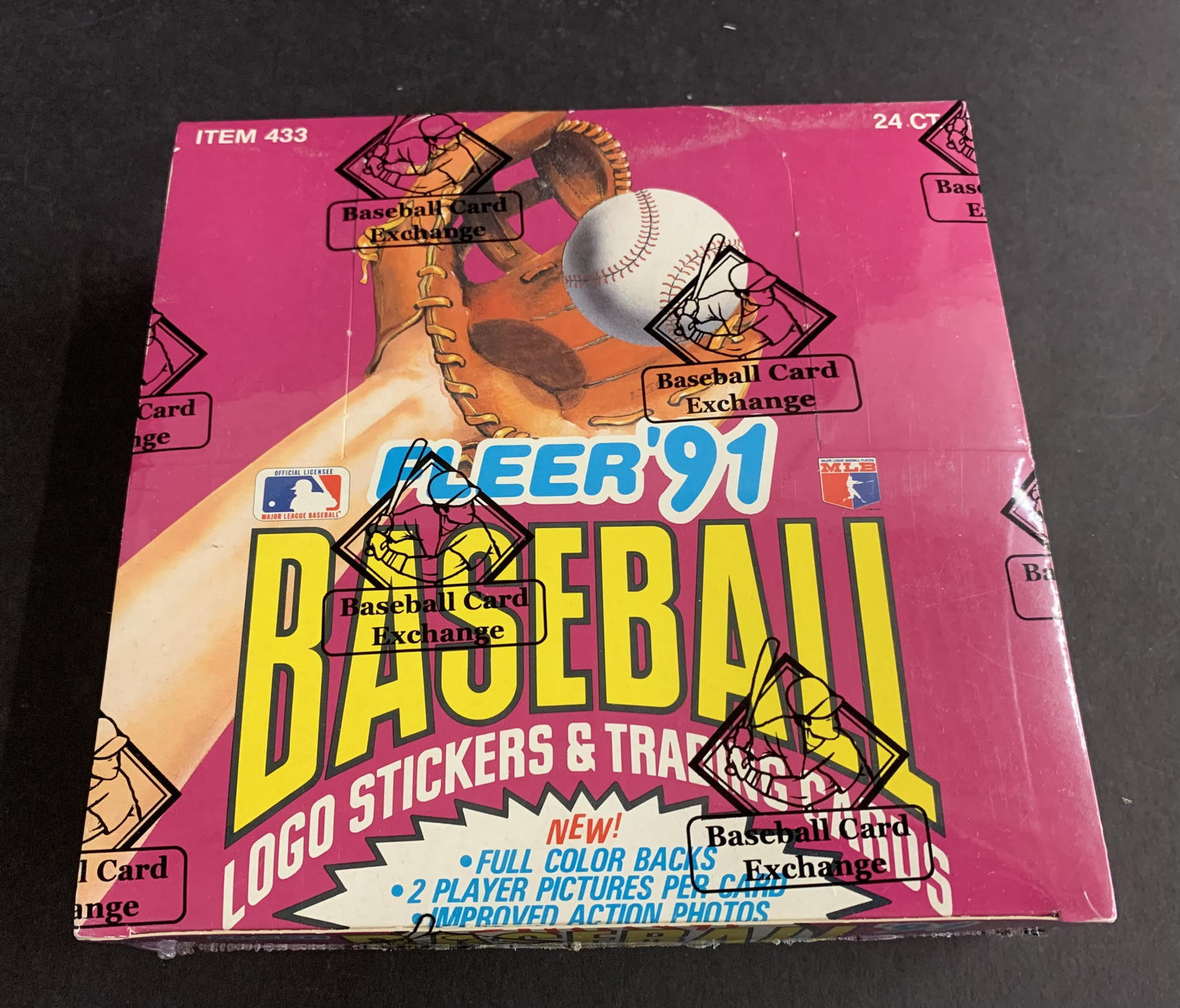 1991 Fleer Baseball Unopened Jumbo Box (FASC)