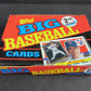 1990 Topps Big Baseball 2nd Series Unopened Box