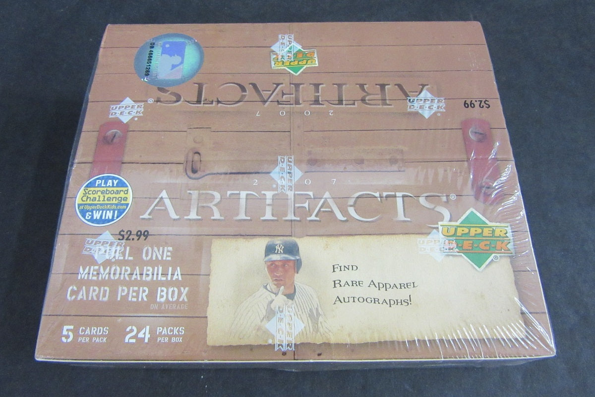 2007 Upper Deck Artifacts Baseball Box (Retail)