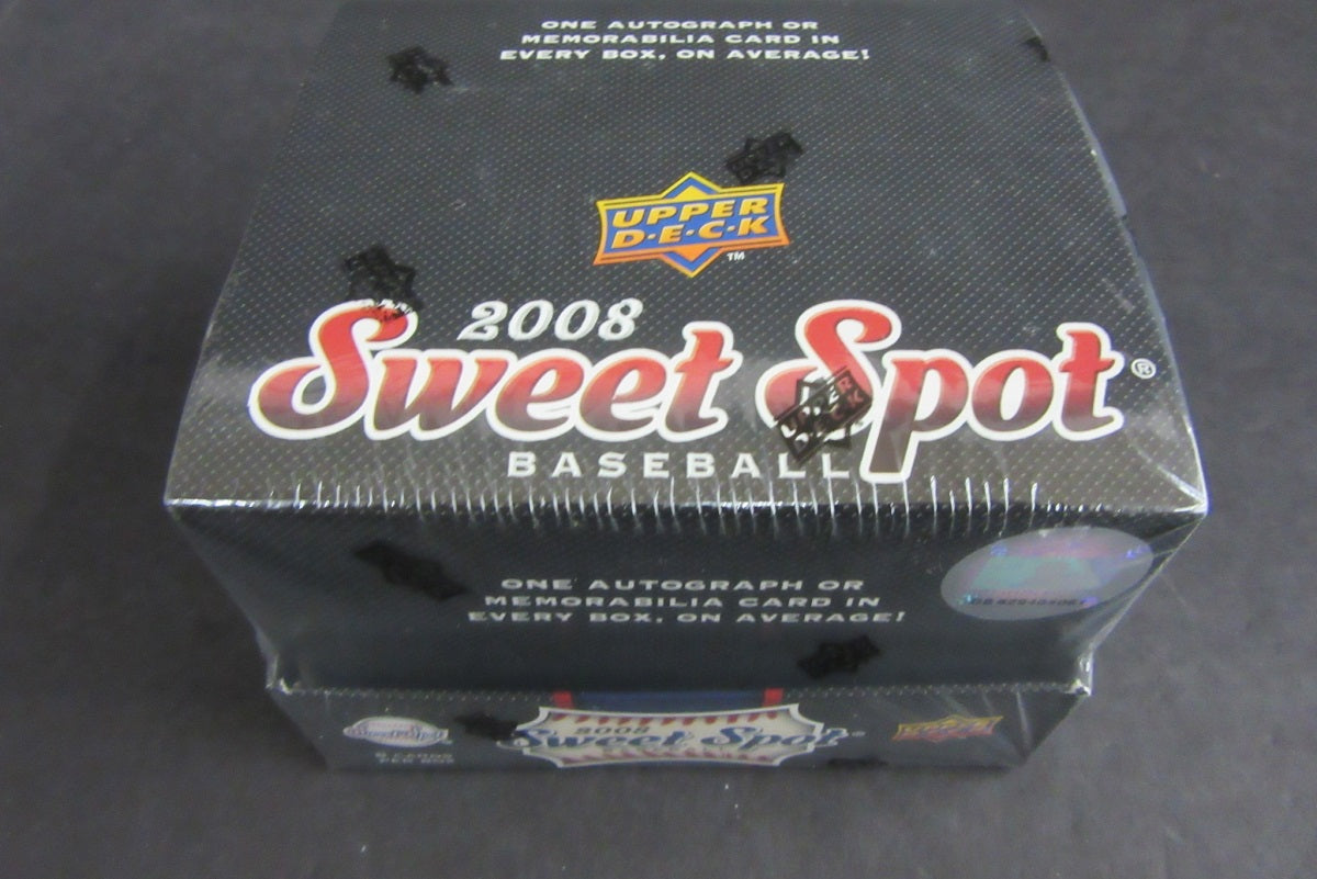 2008 Upper Deck Sweet Spot Baseball Box (Hobby)