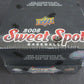 2008 Upper Deck Sweet Spot Baseball Box (Hobby)
