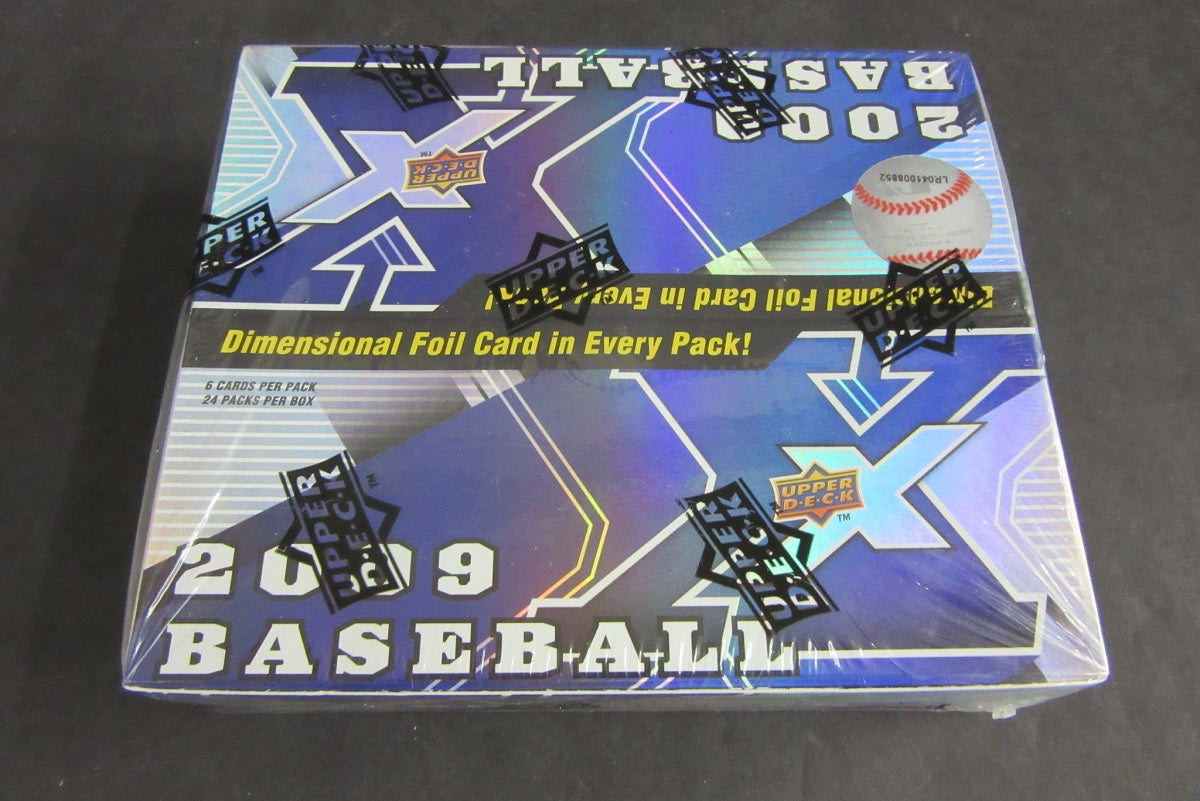 2009 Upper Deck X Baseball Box (Hobby)