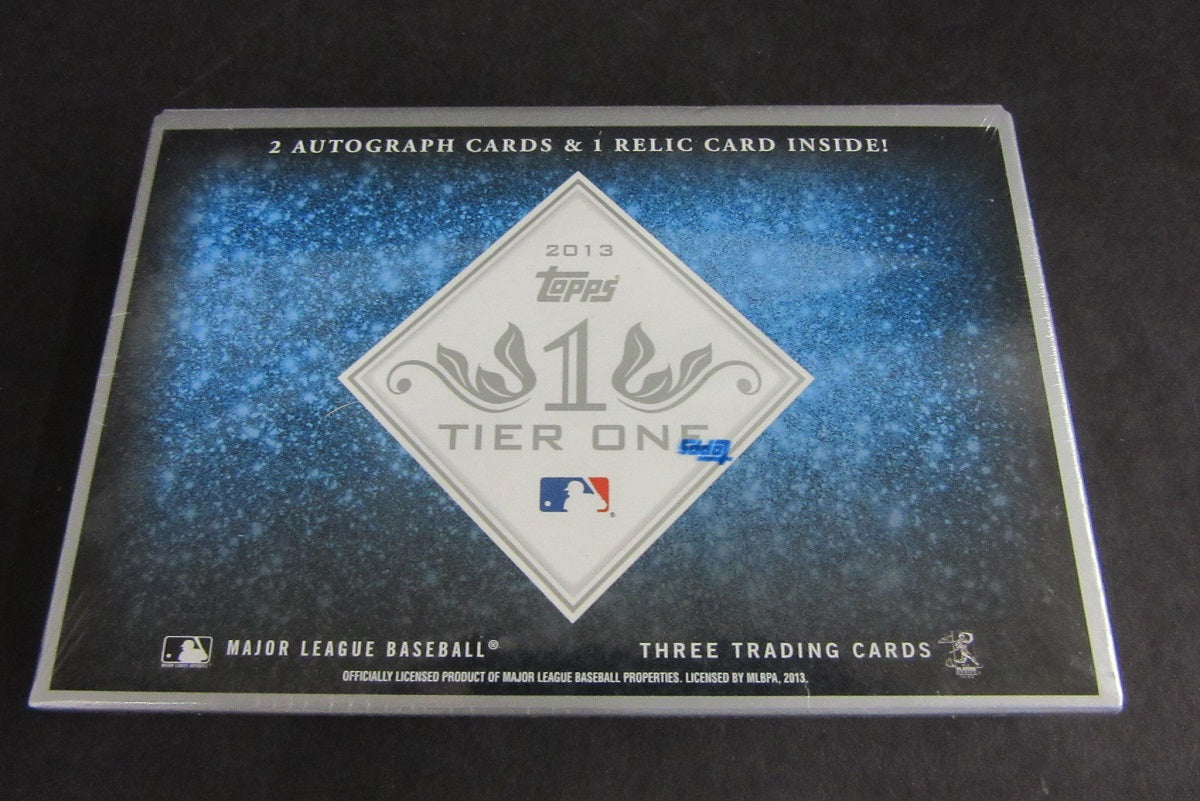 2013 Topps Tier One Baseball Box (Hobby)