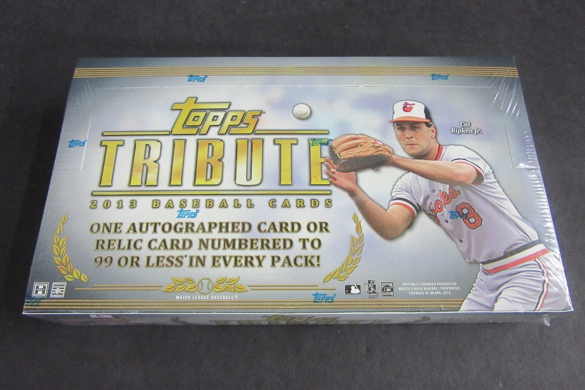 2013 Topps Tribute Baseball Box (Hobby)