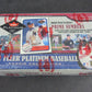 2001 Fleer Platinum Baseball Jumbo Box (Hobby) (12/25)