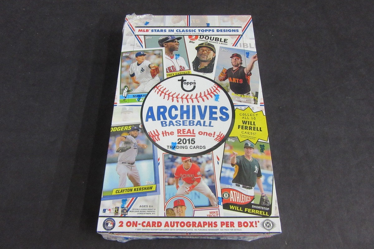 2015 Topps Archives Baseball Box (Hobby)