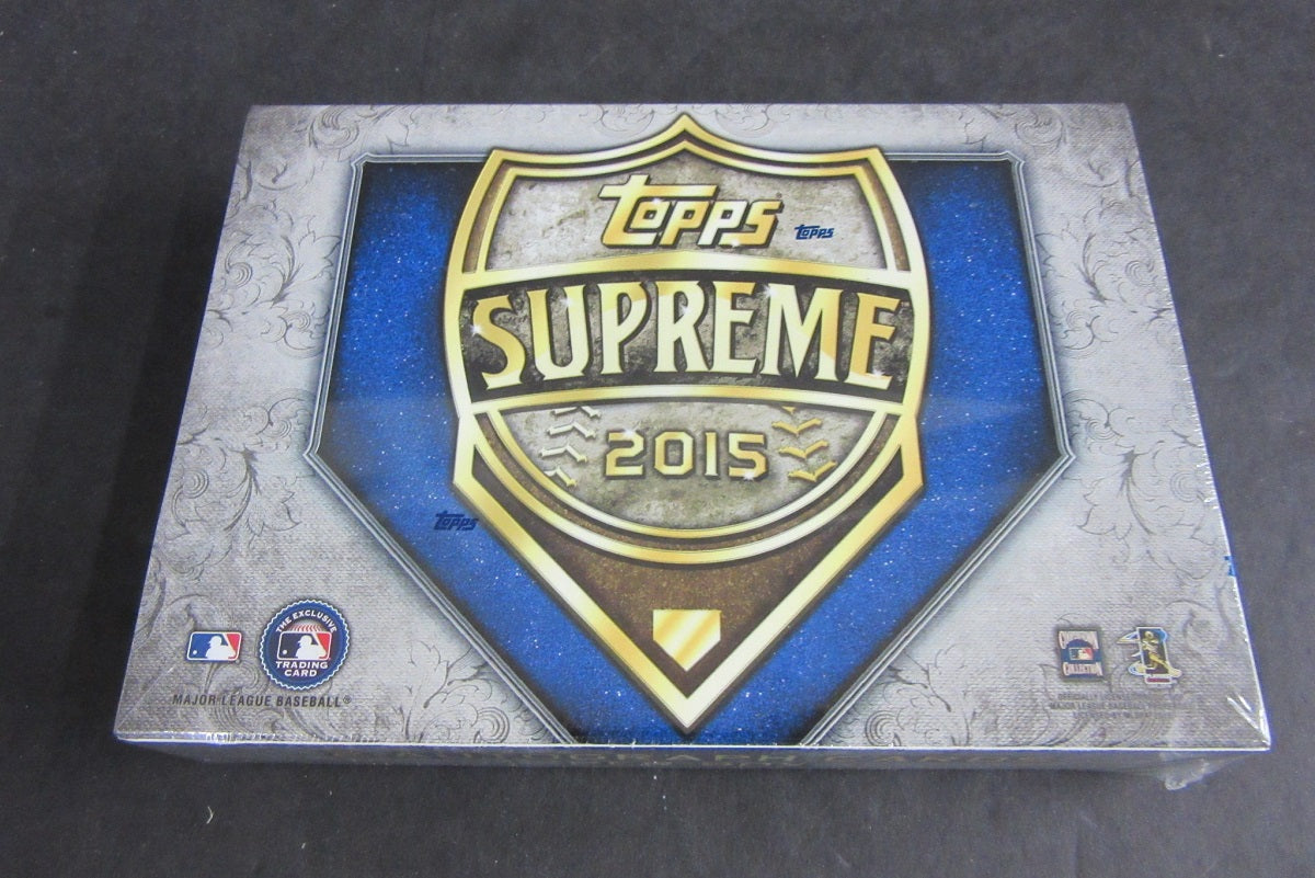 2015 Topps Supreme Baseball Box (Hobby)