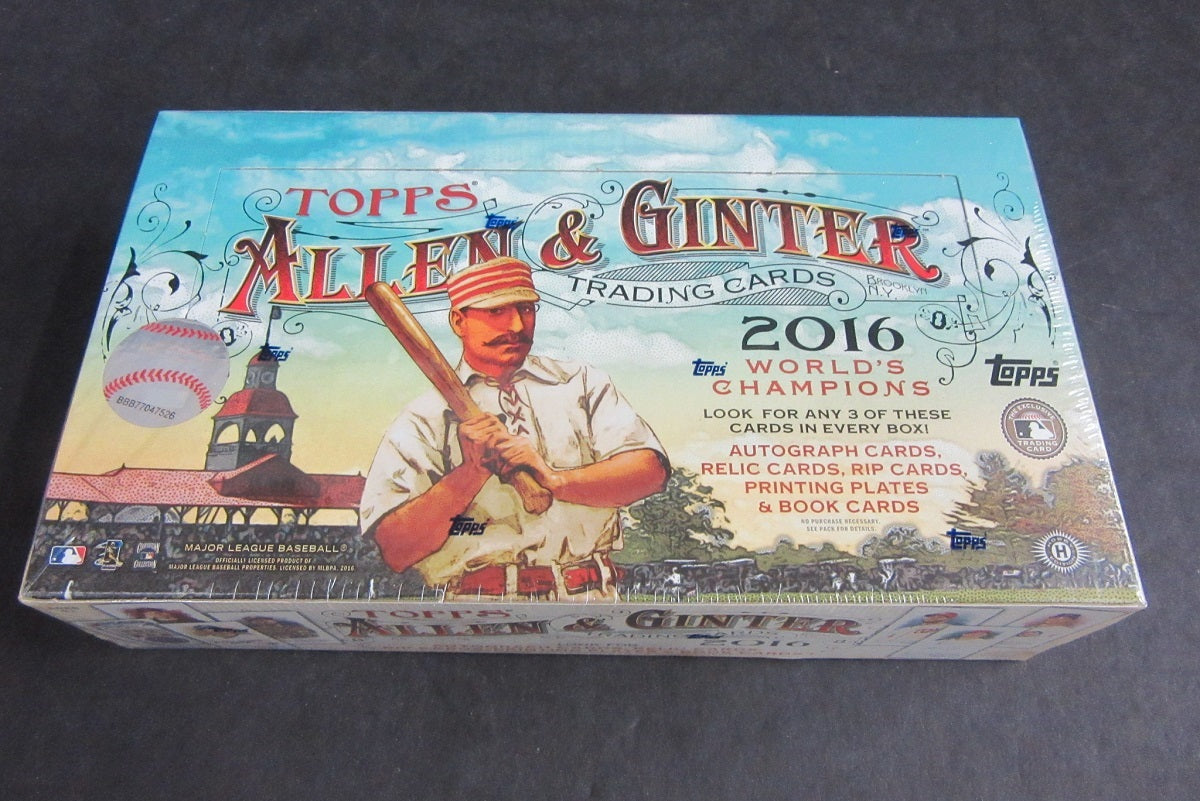 2016 Topps Allen & Ginter Baseball Box (Hobby)