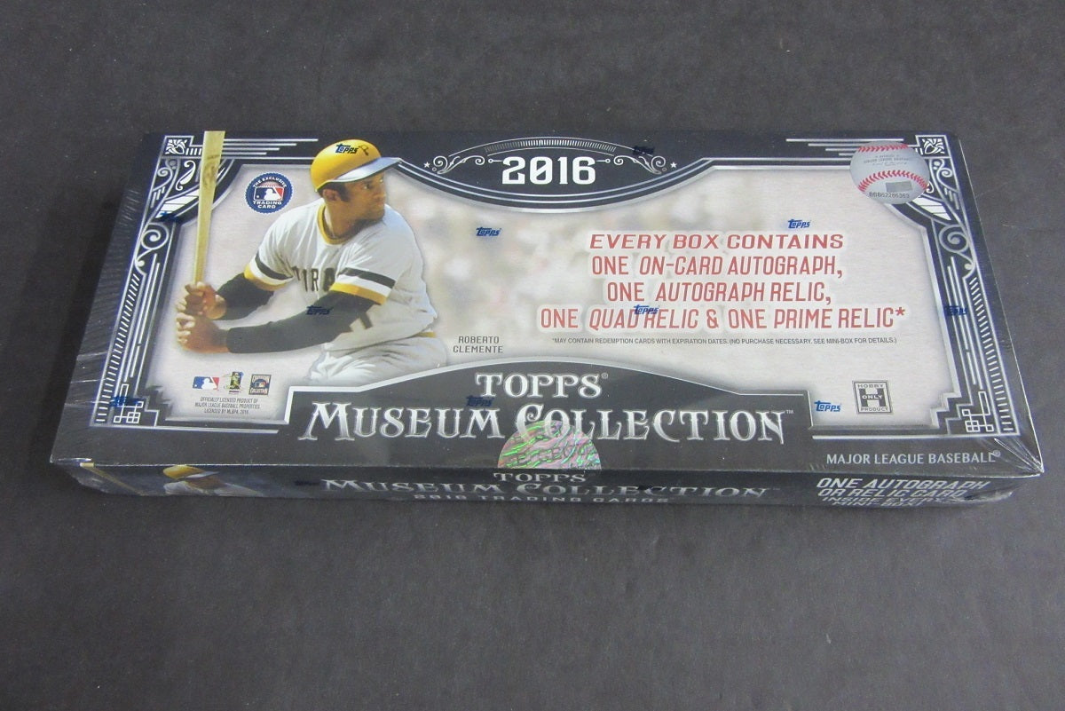 2016 Topps Museum Collection Baseball Box (Hobby)