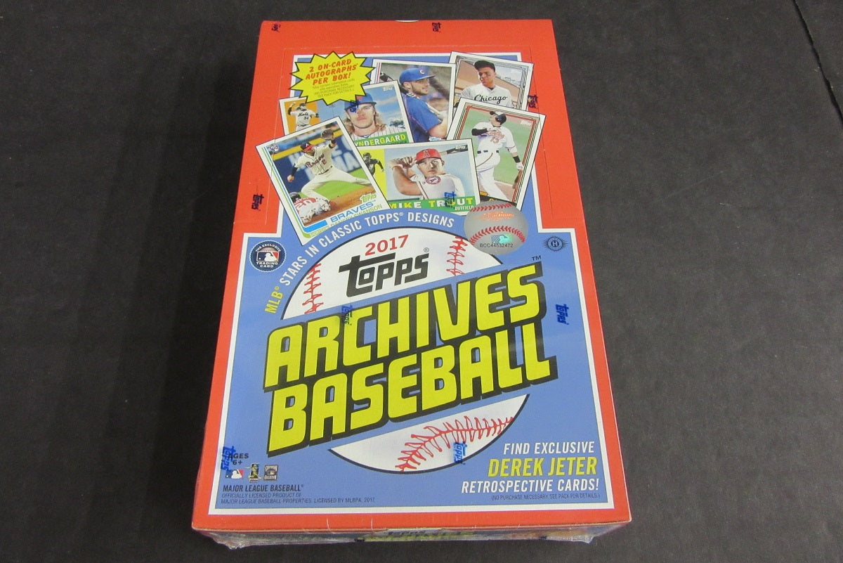 2017 Topps Archives Baseball Box (Hobby)