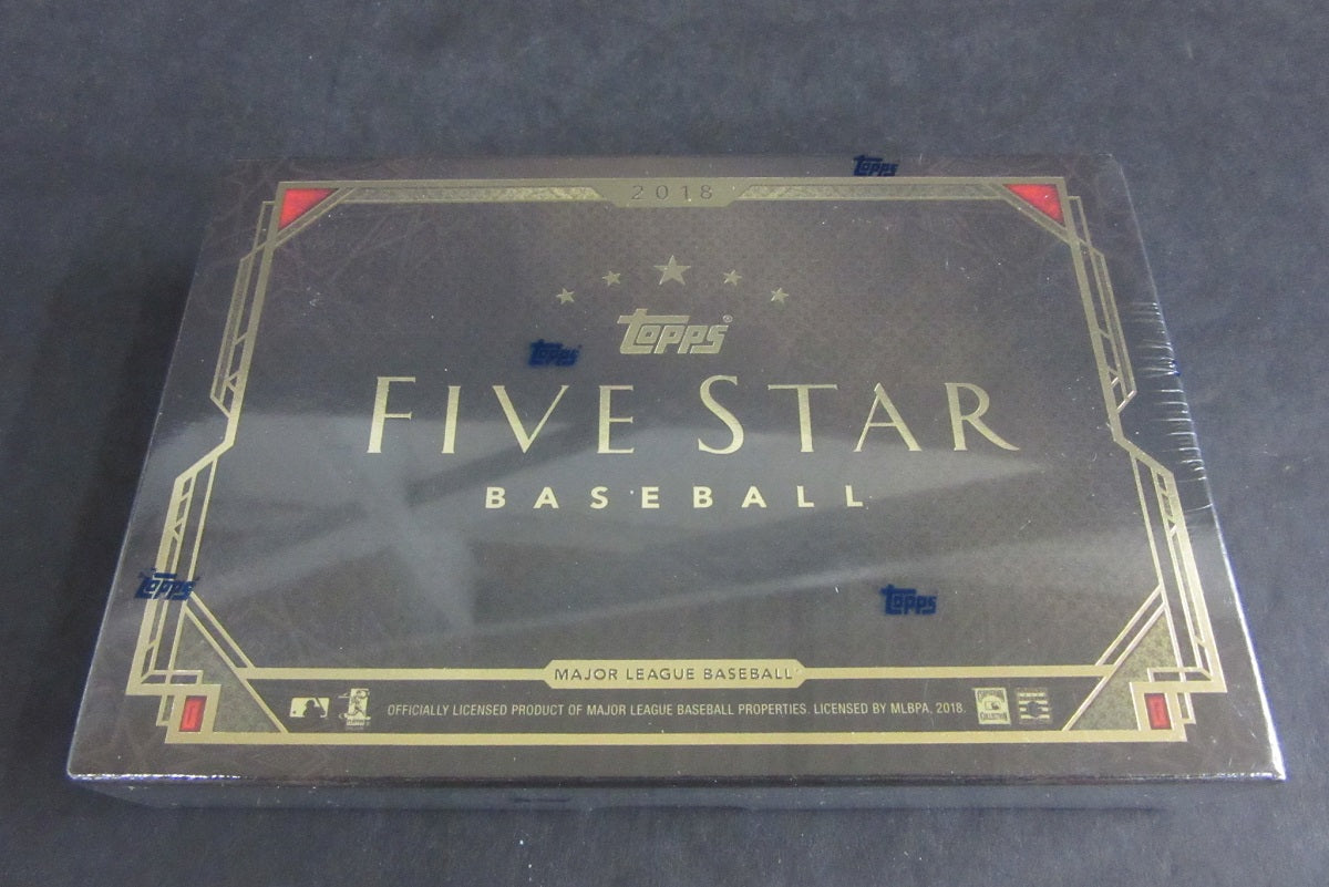 2018 Topps Five Star Baseball Box (Hobby)