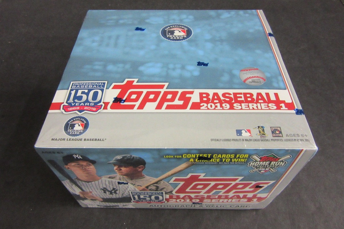 2019 Topps Baseball Series 1 Box (Retail) (24/16)