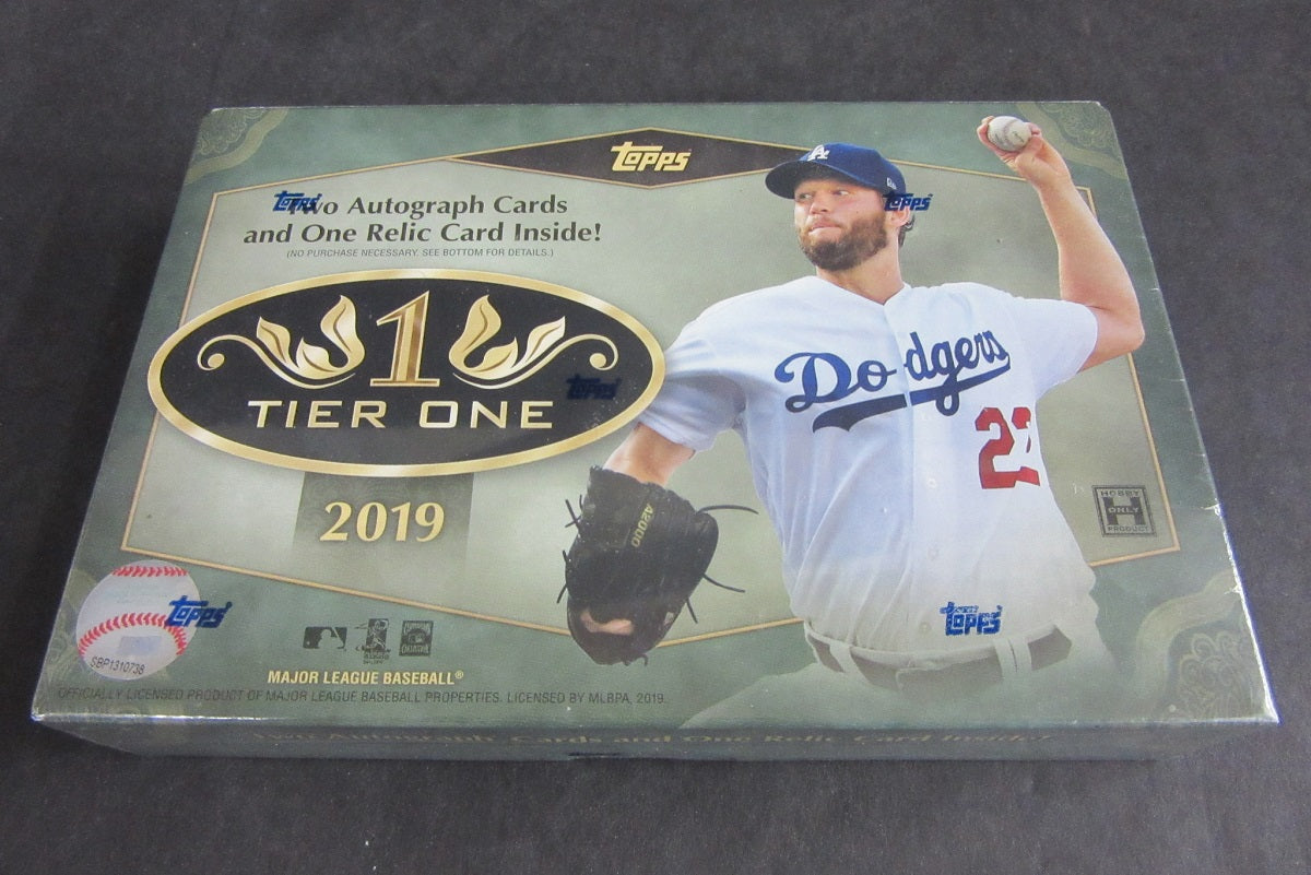 2019 Topps Tier One Baseball Box (Hobby)