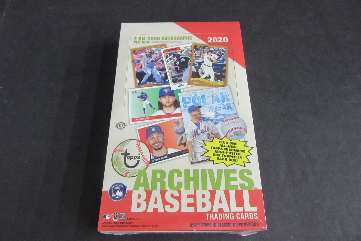 2020 Topps Archives Baseball Box (Hobby)