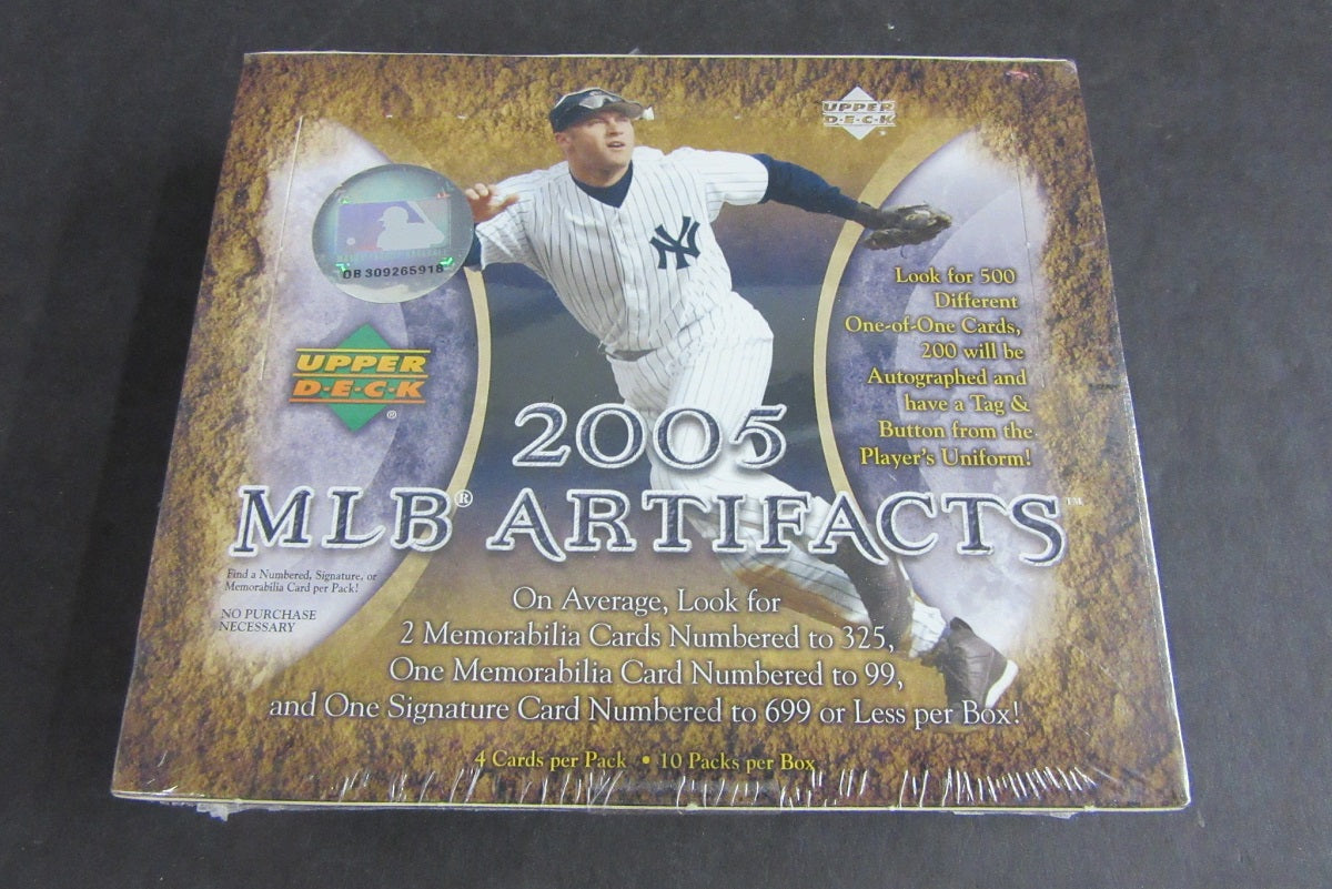 2005 Upper Deck Artifacts Baseball Box (Hobby)