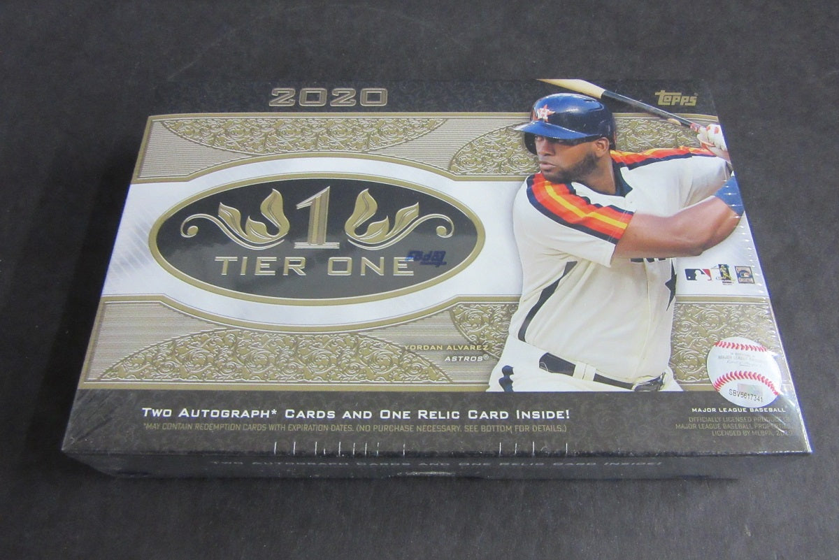 2020 Topps Tier One Baseball Box (Hobby)